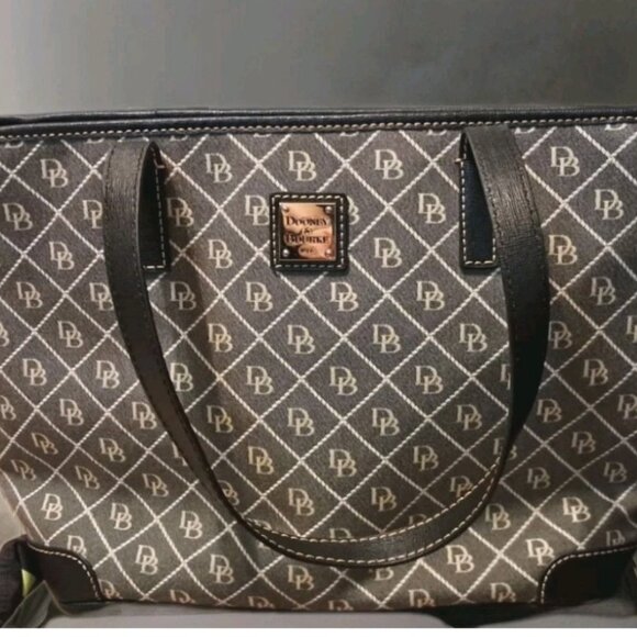 Dooney & Bourke Charleston Tote width 16", height 10" - Picture 2 of 14